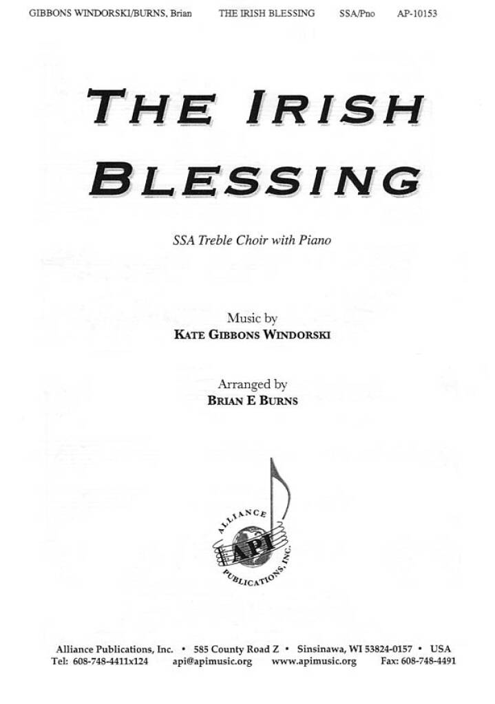 The Irish Blessing
